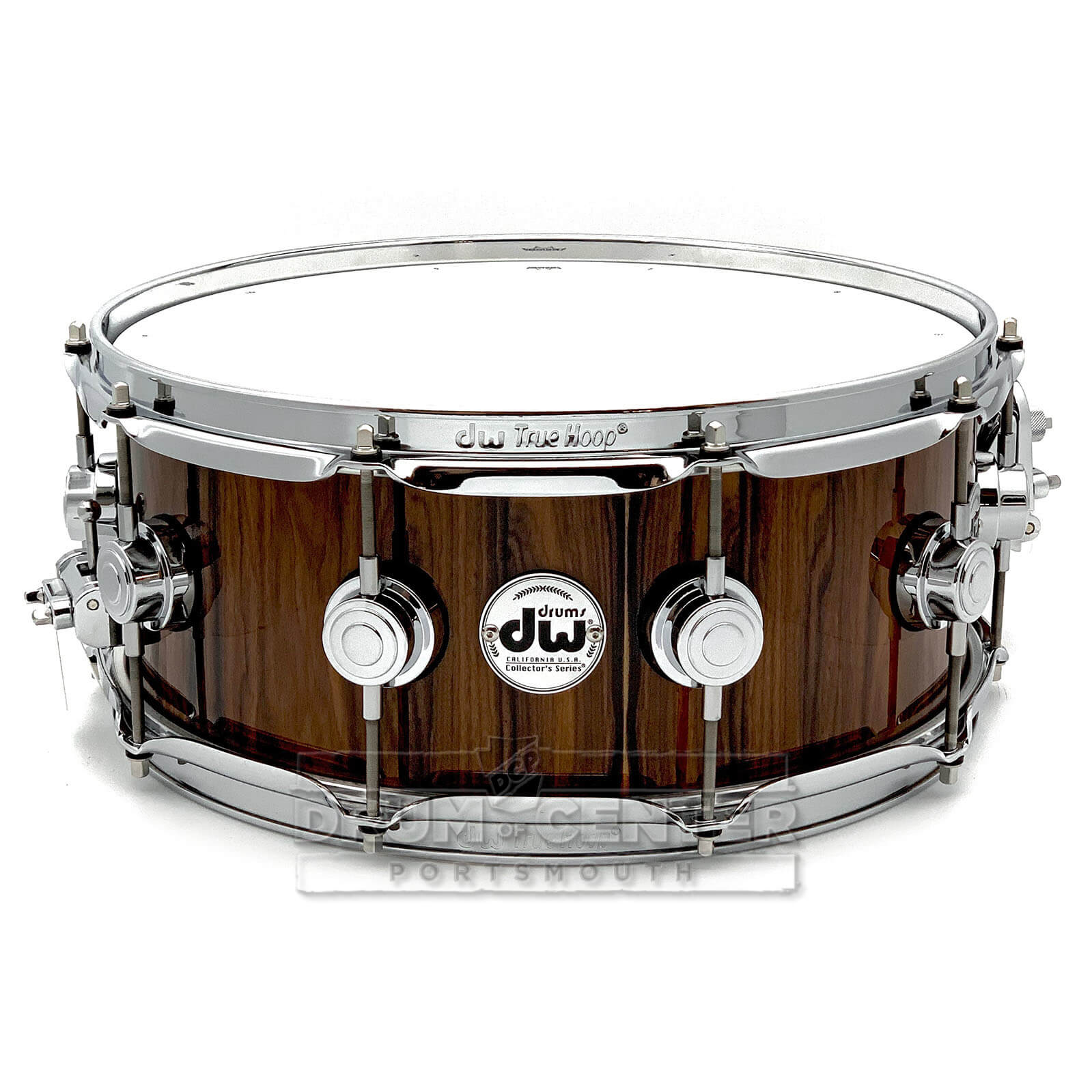 DW Collectors SSC Maple Snare Drum 14x5.5 Exotic Santos Rosewood - Drum Center Of Portsmouth