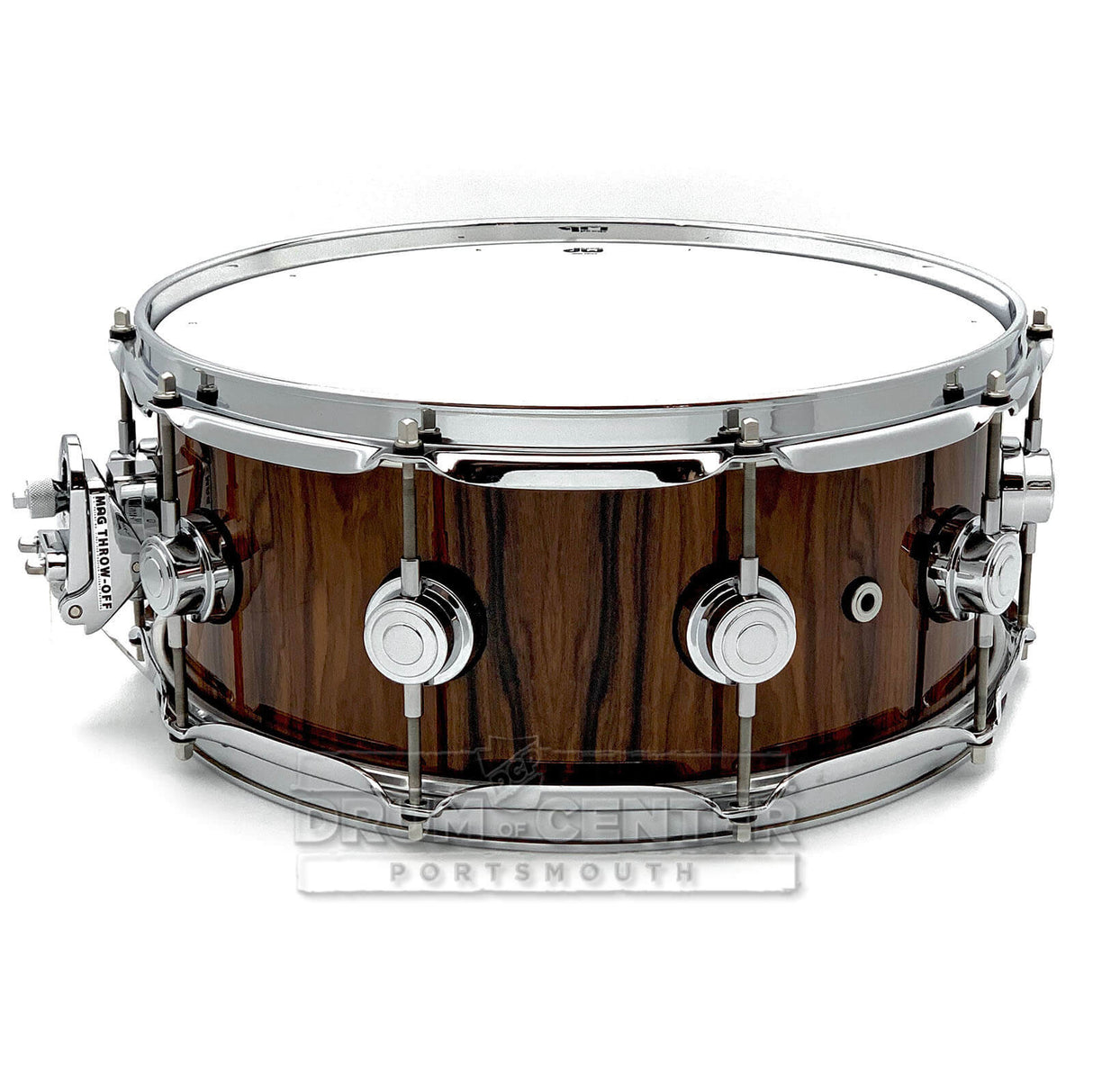 DW Collectors SSC Maple Snare Drum 14x5.5 Exotic Santos Rosewood - Drum Center Of Portsmouth