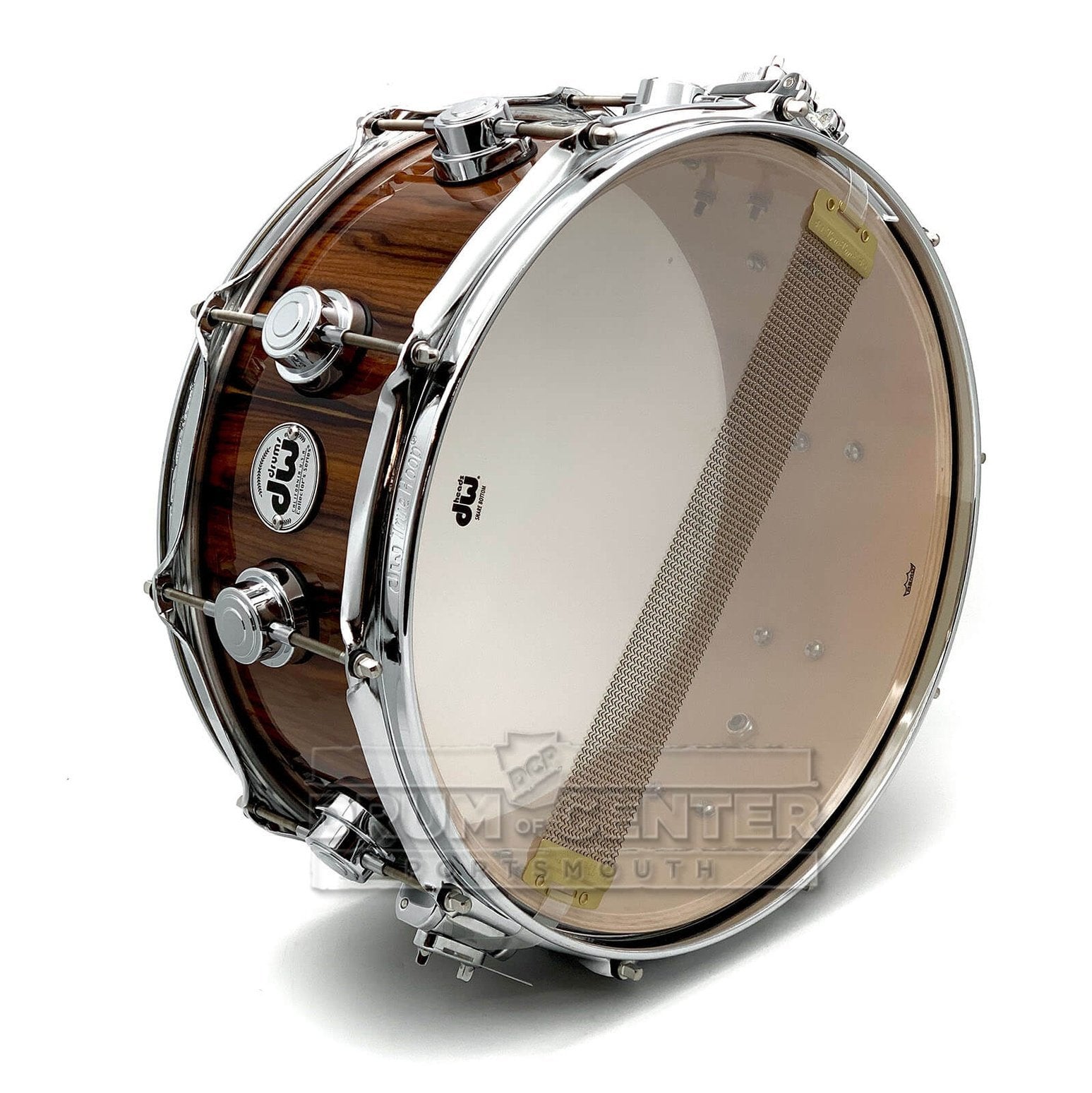 DW Collectors SSC Maple Snare Drum 14x5.5 Exotic Santos Rosewood - Drum Center Of Portsmouth