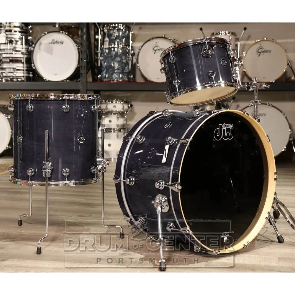 Used DW Performance Drum Set 24/13/16 Ebony Stain - Excellent - Drum Center Of Portsmouth