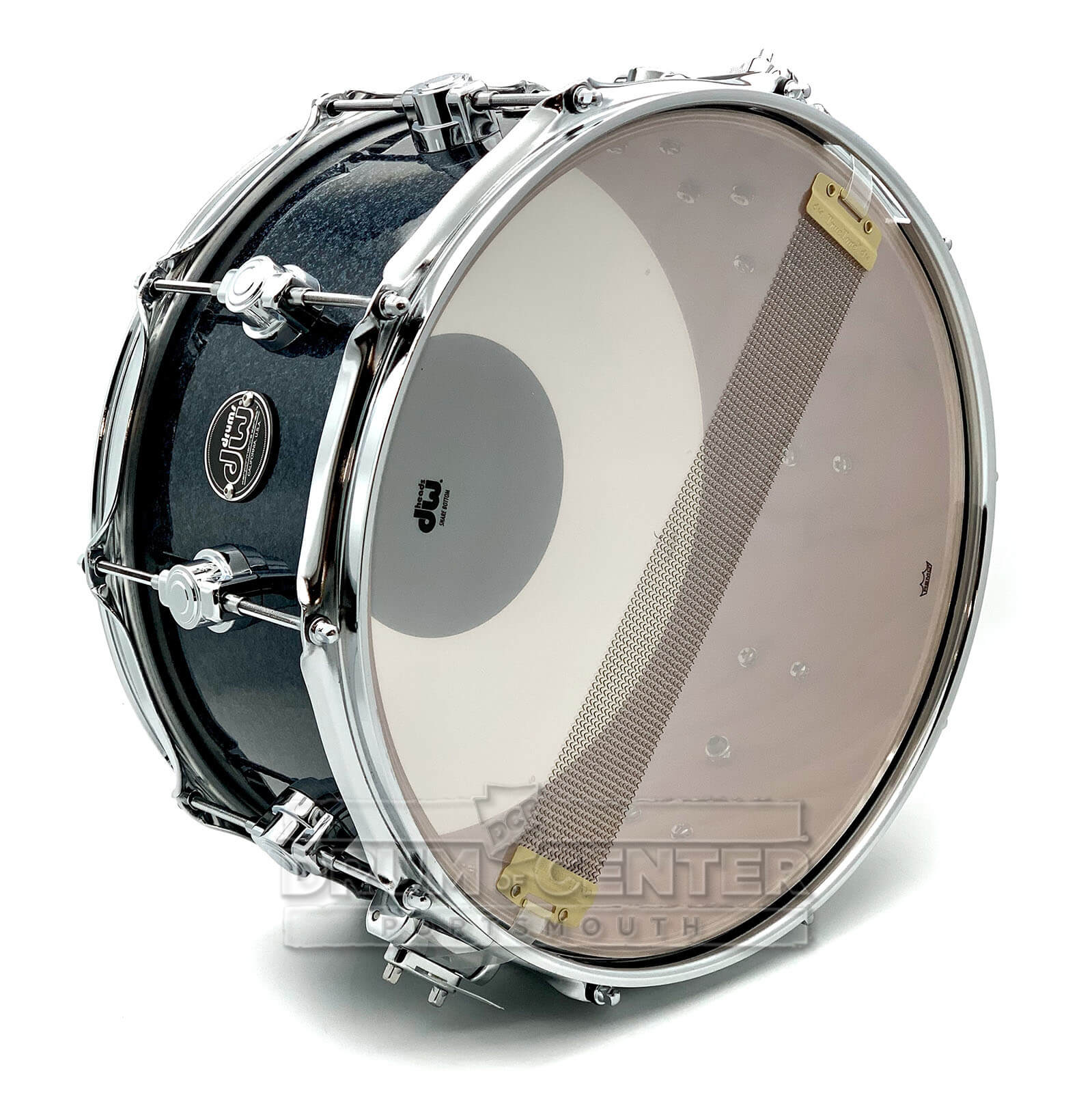 DW Limited Edition Performance Cherry Snare Drum 14x6.5 Black Sparkle - Drum Center Of Portsmouth