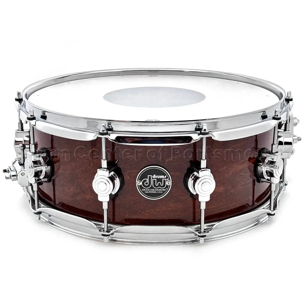DW Performance Snare Drum 14x5.5 Walnut Lacquer - DCP Exclusive! - Drum Center Of Portsmouth