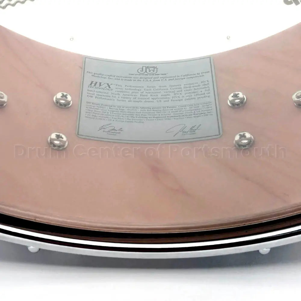 DW Performance Snare Drum 14x5.5 Walnut Lacquer - DCP Exclusive! - Drum Center Of Portsmouth