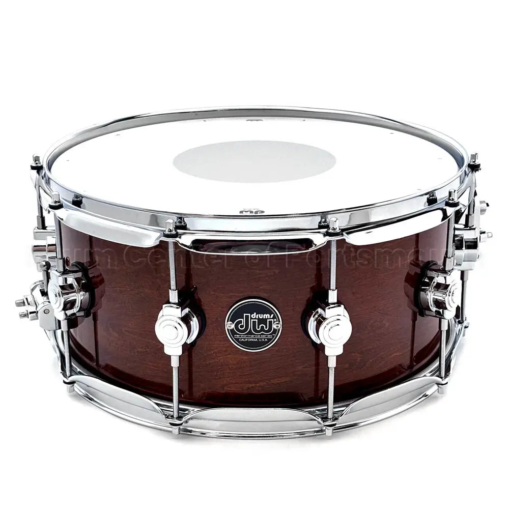 DW Performance Snare Drum 14x6.5 Walnut Lacquer - DCP Exclusive! - Drum Center Of Portsmouth
