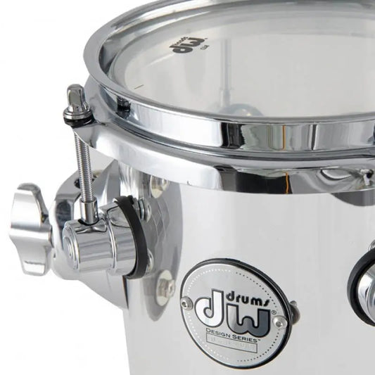 DW Design Rata Tom 6x10 Clear Acrylic - Drum Center Of Portsmouth