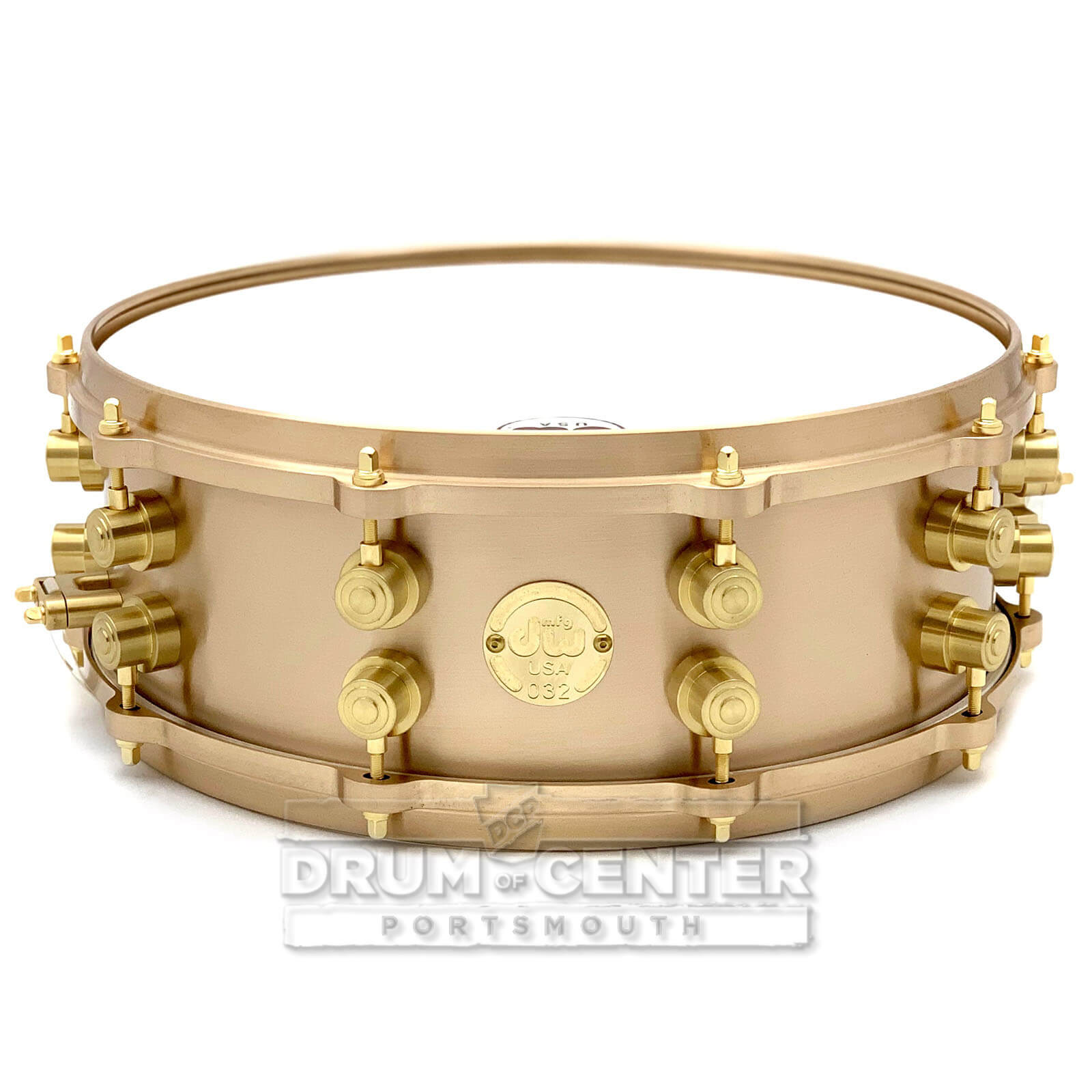 DW True-Cast Snare Drum 14x5 w/Flight Case - Limited to 100 Pieces! - Drum Center Of Portsmouth