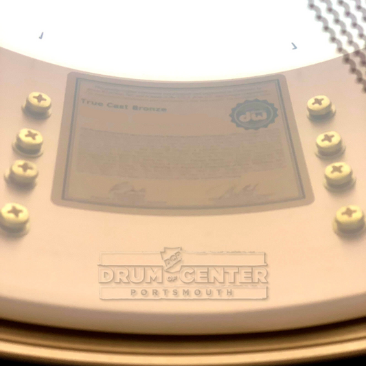 DW True Cast Snare Drum 14x5 w/Flight Case (Scuffed Case) - Drum Center Of Portsmouth