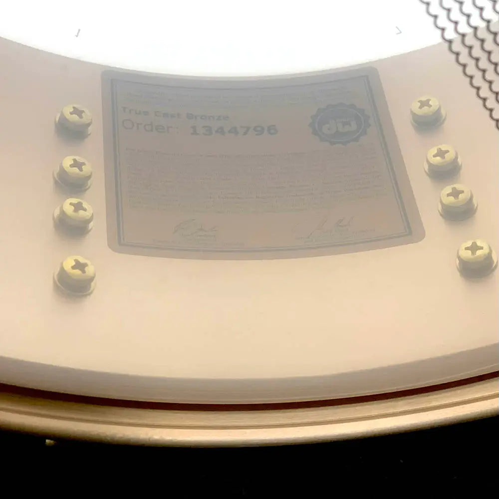 DW True-Cast Snare Drum 14x5 w/Flight Case - Last One! - Drum Center Of Portsmouth