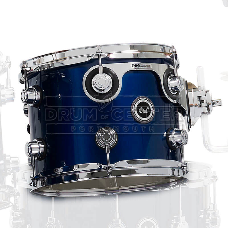 DW DWe Electronic/Acoustic Tom 10x8 Midnight Blue Metallic – Drum ...