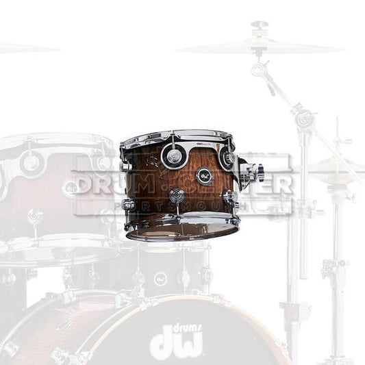DW DWe Electronic/Acoustic Tom 10x8 Curly Maple Burst