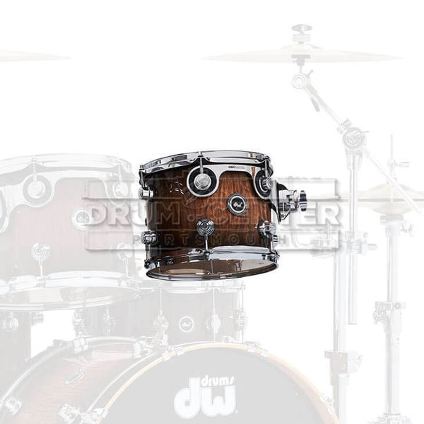DW DWe Electronic/Acoustic Tom 8x7 Curly Maple Burst