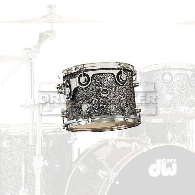 DW DWe Electronic/Acoustic Tom 12x9 Black Galaxy