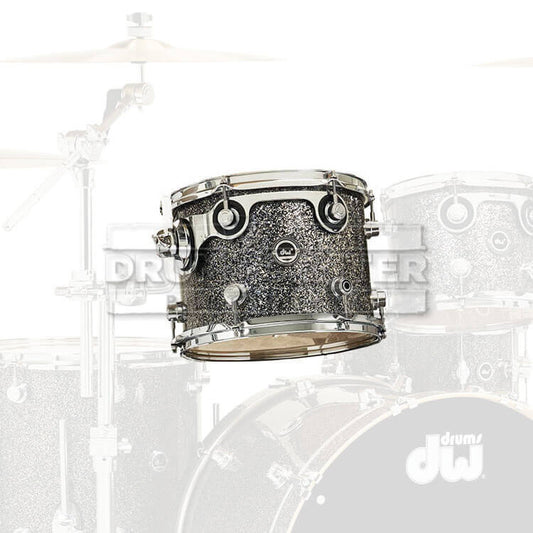 DW DWe Electronic/Acoustic Tom 12x9 Black Galaxy