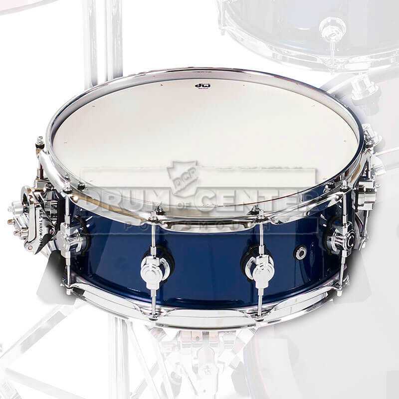 DW DWe Electronic/Acoustic Snare Drum 14x5 Midnight Blue Metallic