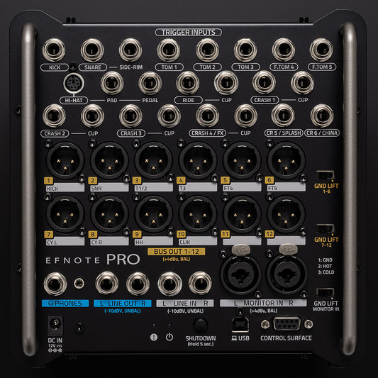 EFNOTE Pro Stage Drums Module & Breakout Box System