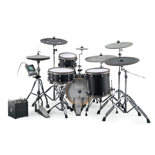 EFNOTE Pro 500X Special Electronic Drum Set Black Oak Wrap - Drum Center Of Portsmouth