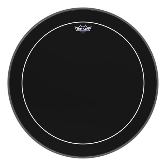Remo Ebony Pinstripe 18" Bass Drum Head - Drum Center Of Portsmouth