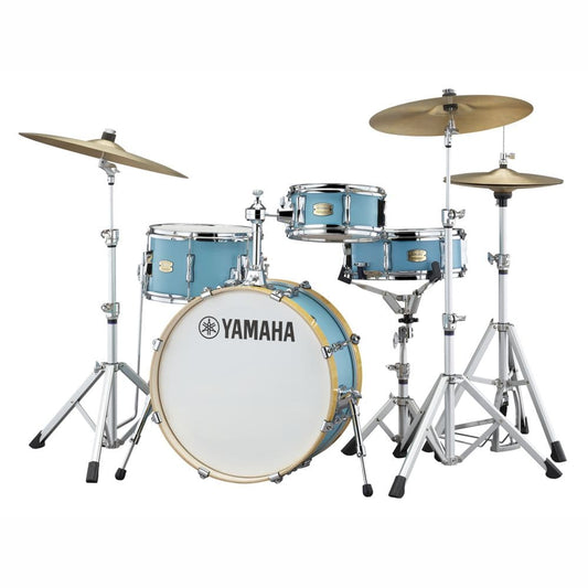 Yamaha Stage Custom Hip 4pc Drum Set Matte Surf Green