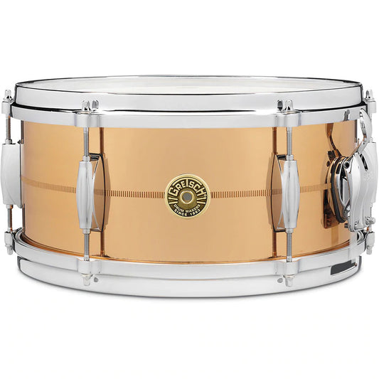 Gretsch G4168PB USA Phosphor Bronze Snare Drum 13x6