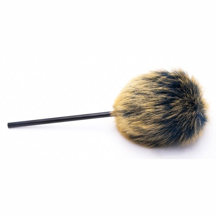 Danmar Furry Kick Beater, Dark Blue w/Gold Tips, Black Shaft