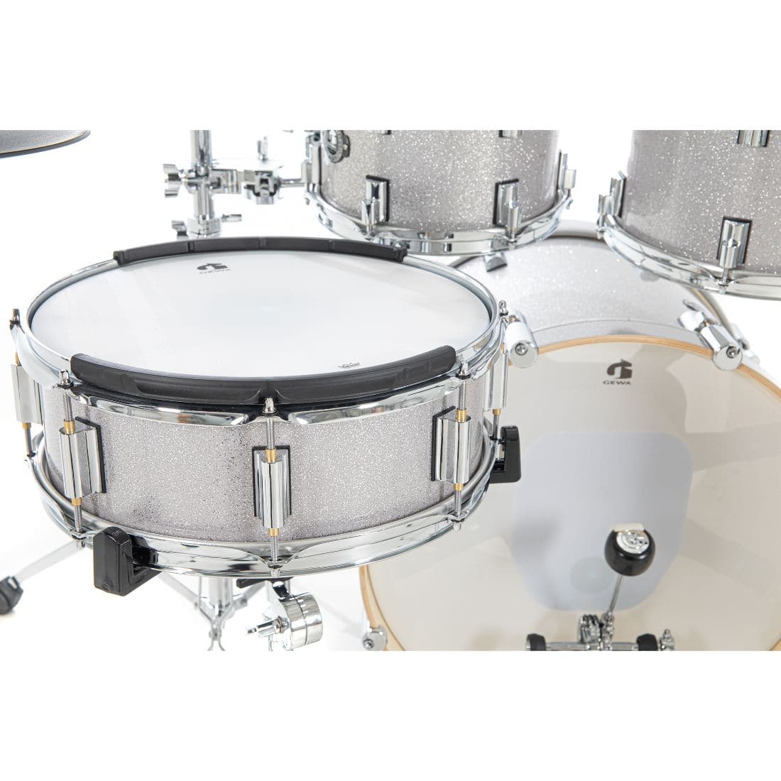 GEWA G9 Pro 5 SE Electronic Drum Set Silver Sparkle