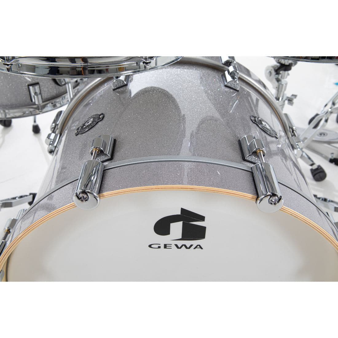 GEWA G9 Pro 5 SE Electronic Drum Set Silver Sparkle