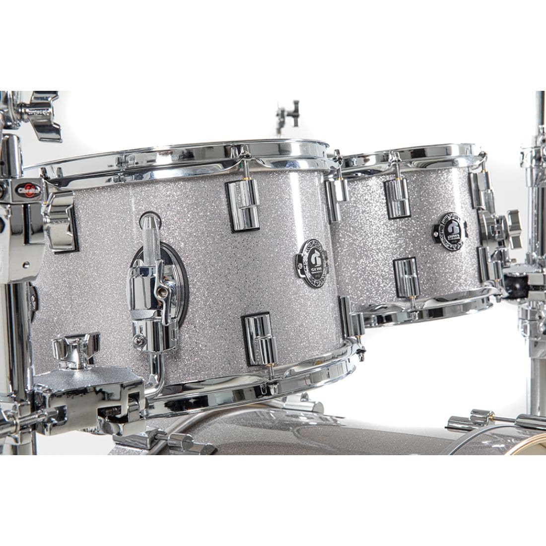 GEWA G9 Pro 5 SE Electronic Drum Set Silver Sparkle