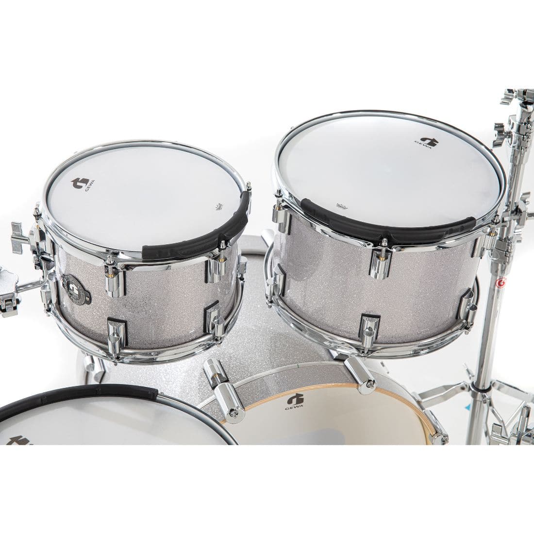 GEWA G9 Pro 5 SE Electronic Drum Set Silver Sparkle