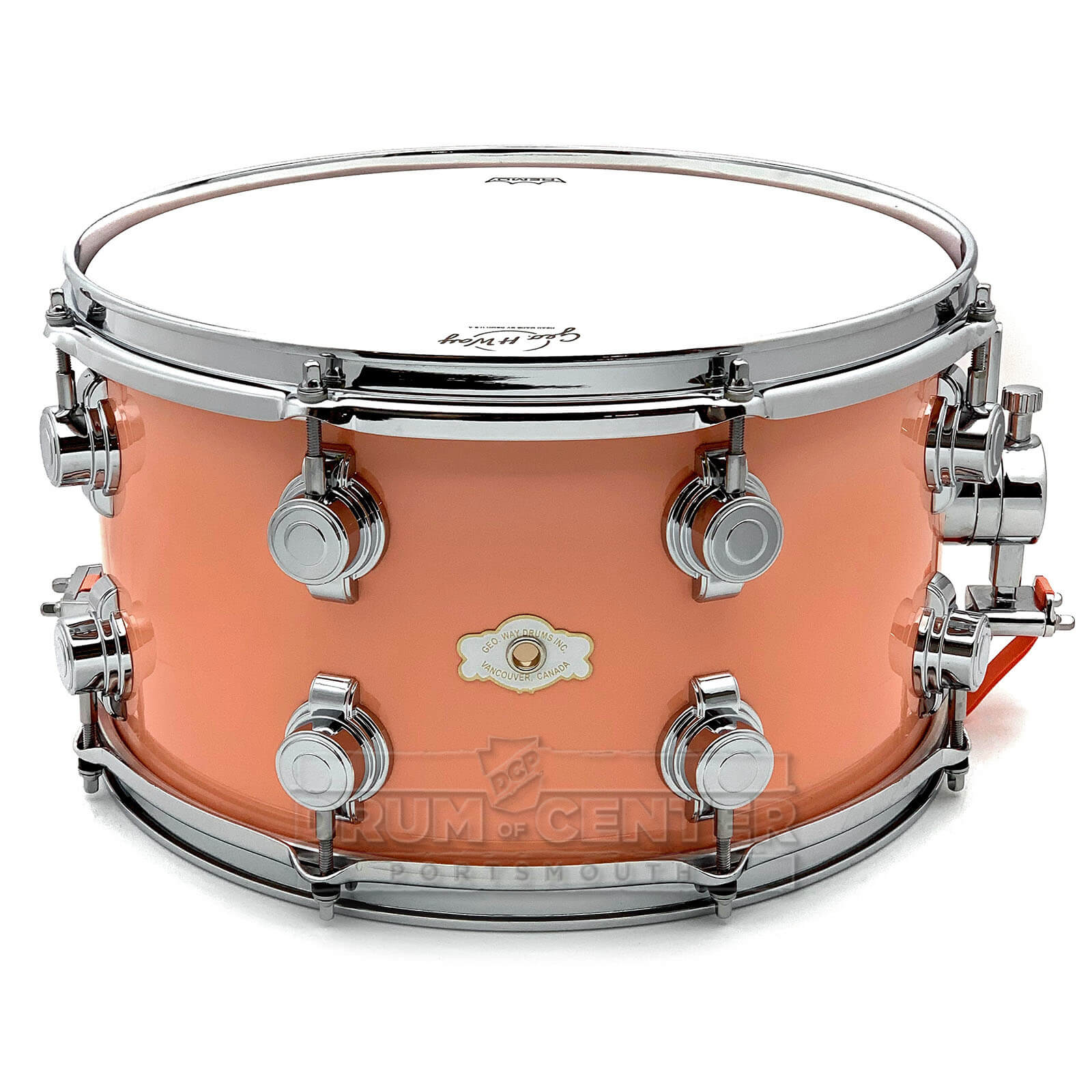 George Way Aristocrat Studio Snare Drum 14x8 6 Point Pink - Drum Center Of Portsmouth