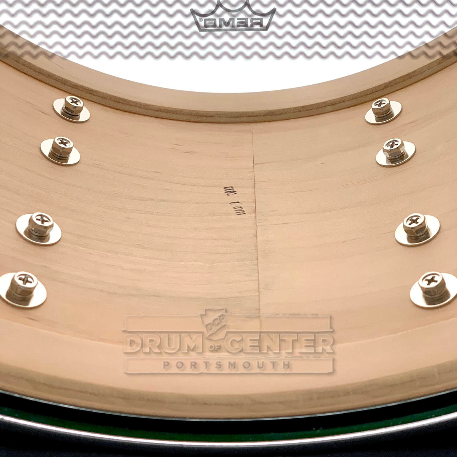 George Way Aristocrat Studio Snare Drum 14x8 Elbaite Metallic Green - Drum Center Of Portsmouth