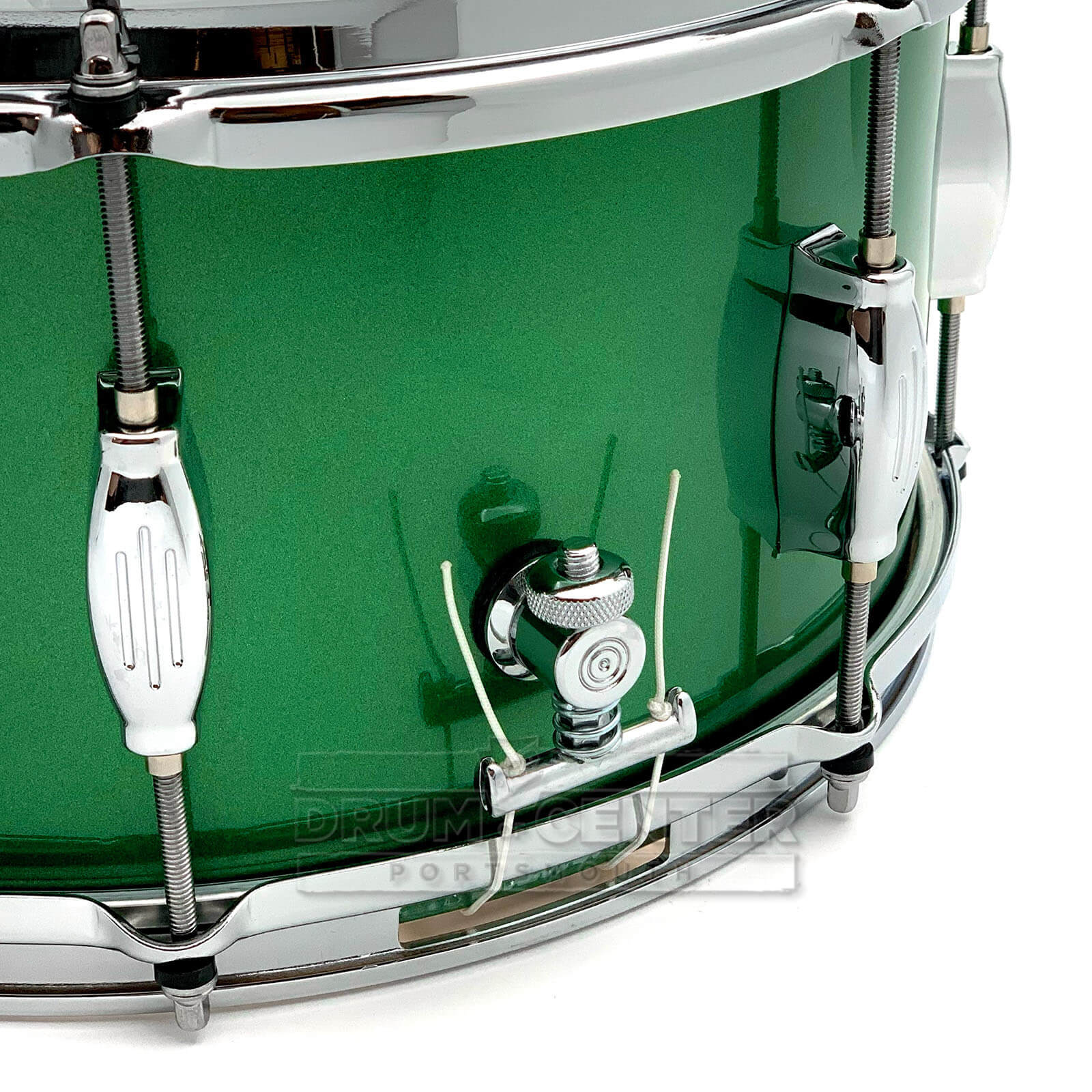 George Way Tuxedo Studio Snare Drum 14x7 Elbaite Green - Drum Center Of Portsmouth
