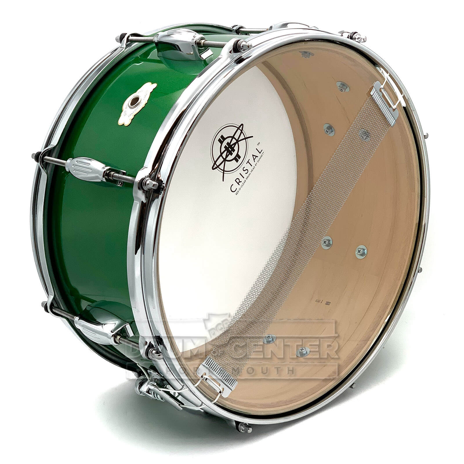 George Way Tuxedo Studio Snare Drum 14x7 Elbaite Green - Drum Center Of Portsmouth