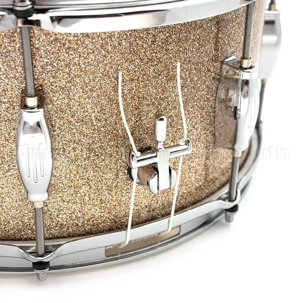 George Way Tuxedo Studio Snare Drum 14x7 Champagne Sparkle - Drum Center Of Portsmouth