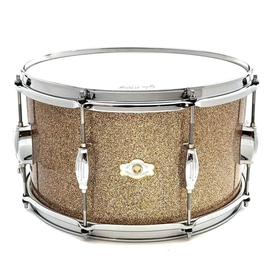 George Way Tuxedo Studio Snare Drum 14x8 Champagne Sparkle - Drum Center Of Portsmouth