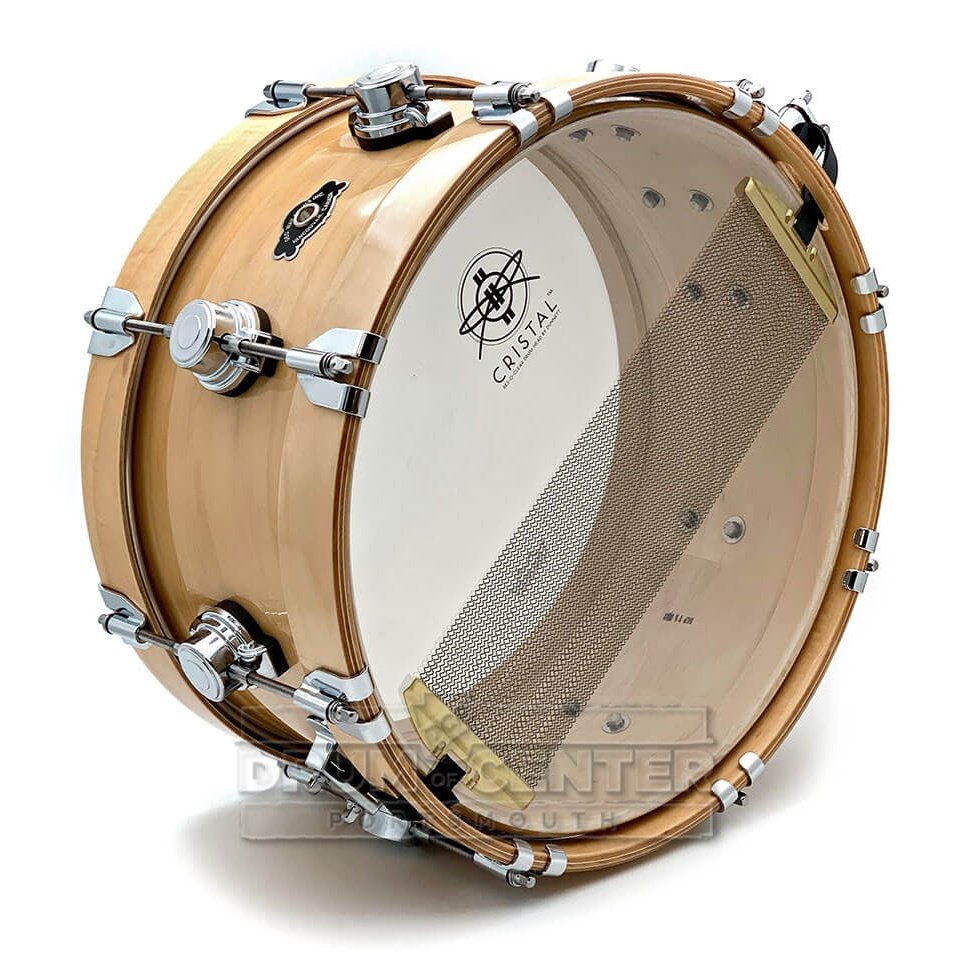 George Way Aristocrat Studio Snare Drum 14x6.5 Natural w/Wood/Metal Hoops
