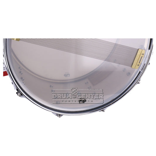 DW Collectors Chrome Over Brass Prototype Snare Drum 14x8