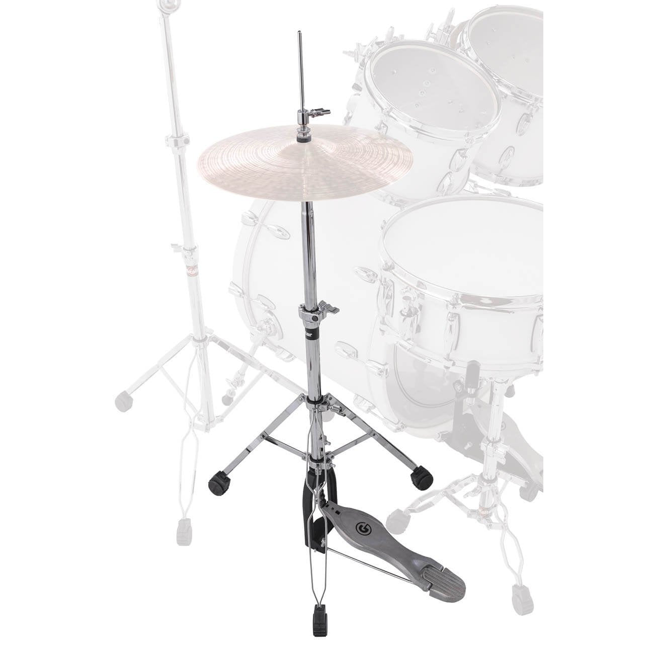 Gibraltar 5707 5000 Series Medium Weight Double Braced Hi Hat Stand