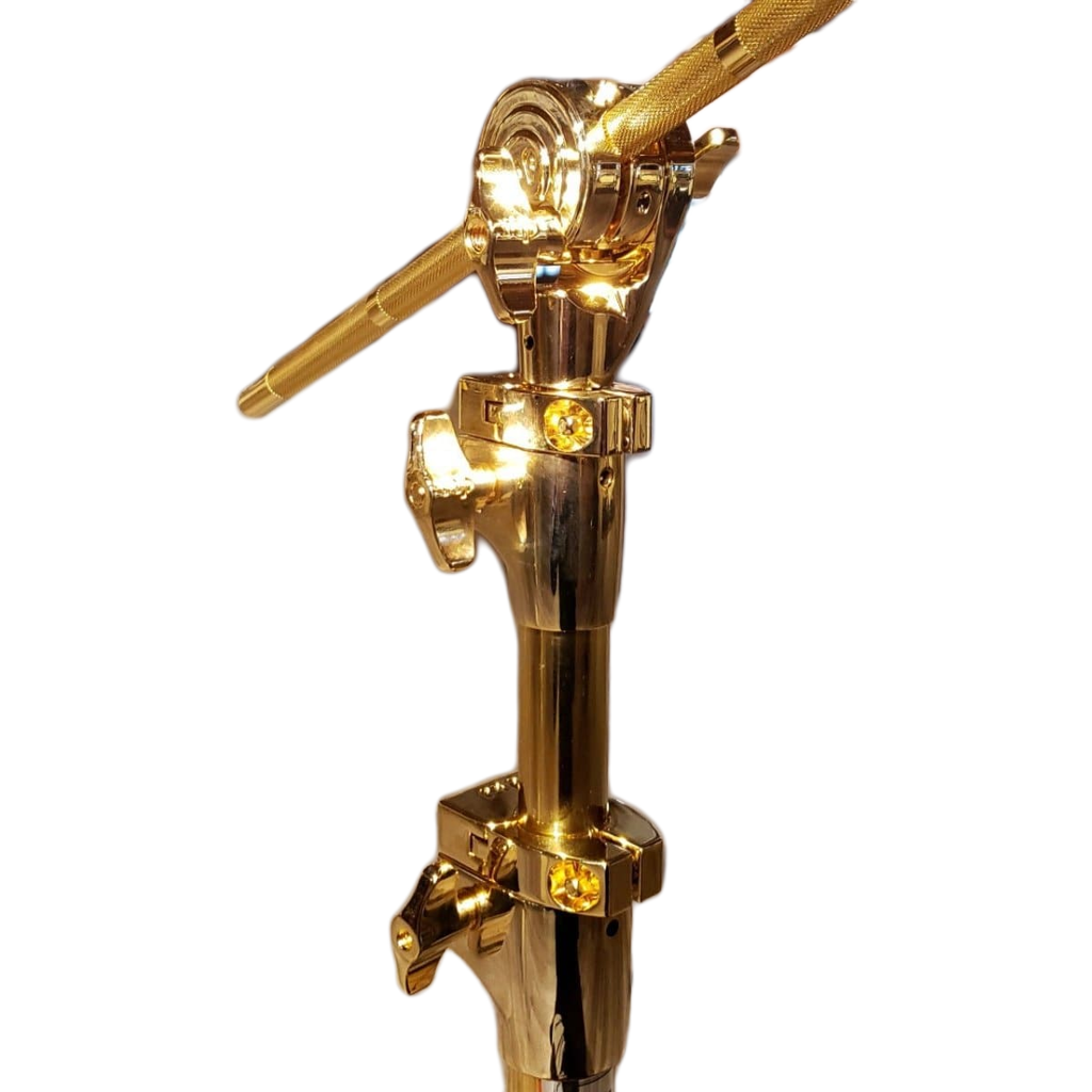 DW DWCP9700GD 9000 Series Convertible Boom/Straight Cymbal Stand, Gold