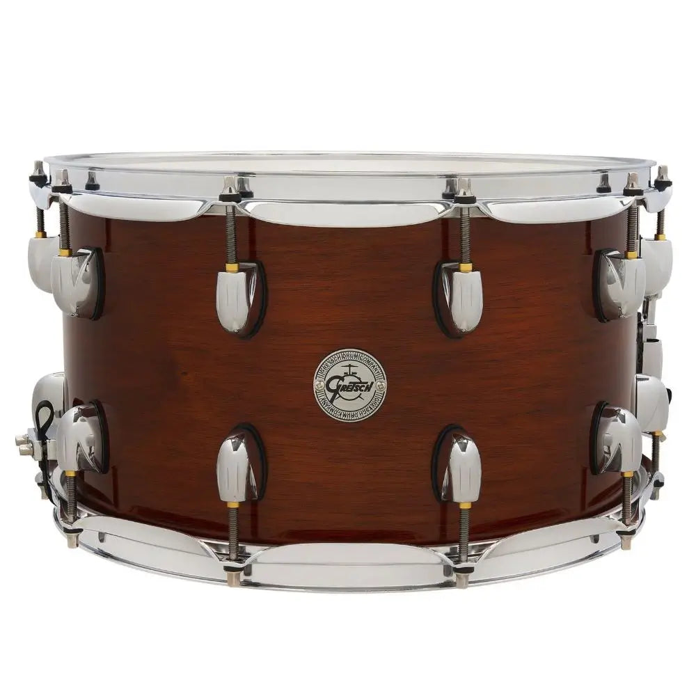 Gretsch Full Range Mahogany/Maple Snare Drum 14x8 Gloss Natural - Drum Center Of Portsmouth