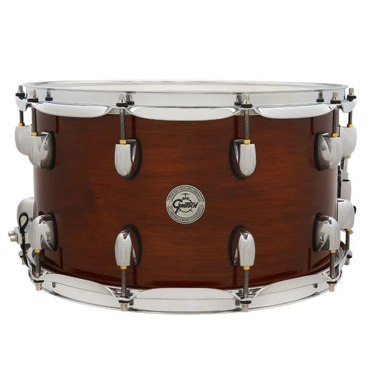 Gretsch Full Range Mahogany/Maple Snare Drum 14x8 Gloss Natural - Drum Center Of Portsmouth