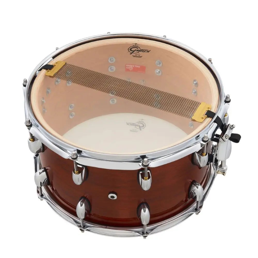 Gretsch Full Range Mahogany/Maple Snare Drum 14x8 Gloss Natural - Drum Center Of Portsmouth
