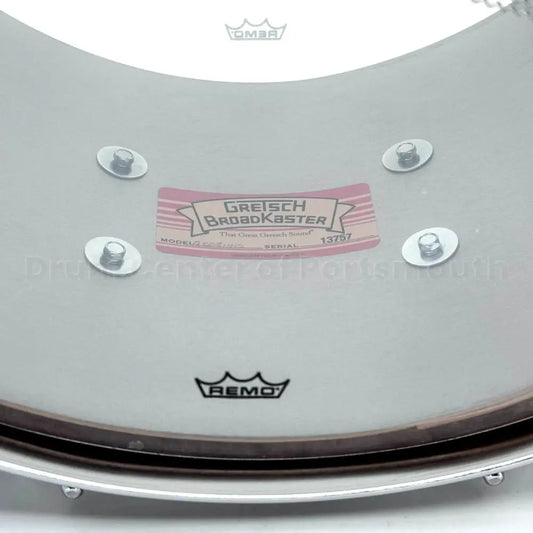 Gretsch Broadkaster Snare Drum 14x8 10-Lug Cadillac Green Sparkle - DCP Exclusive! - Drum Center Of Portsmouth