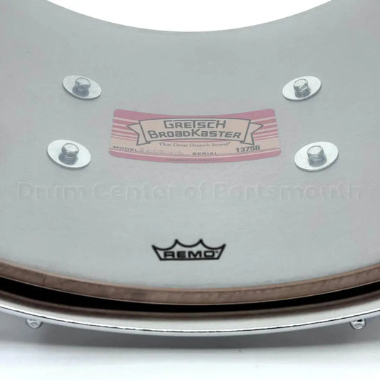 Gretsch Broadkaster Snare Drum 14x8 10-Lug Cadillac Green Sparkle w/MS Strainer - DCP Exclusive! - Drum Center Of Portsmouth