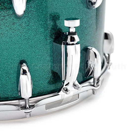 Gretsch Broadkaster Snare Drum 14x8 20-Lug Cadillac Green Sparkle - DCP Exclusive! - Drum Center Of Portsmouth