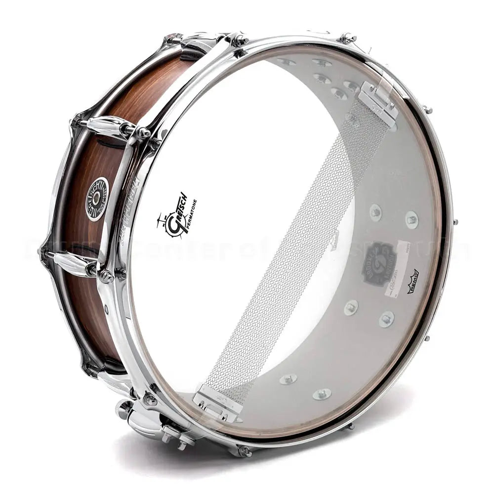 Gretsch Brooklyn Snare Drum 14x5 10-Lug Satin Mahogany - Drum Center Of Portsmouth