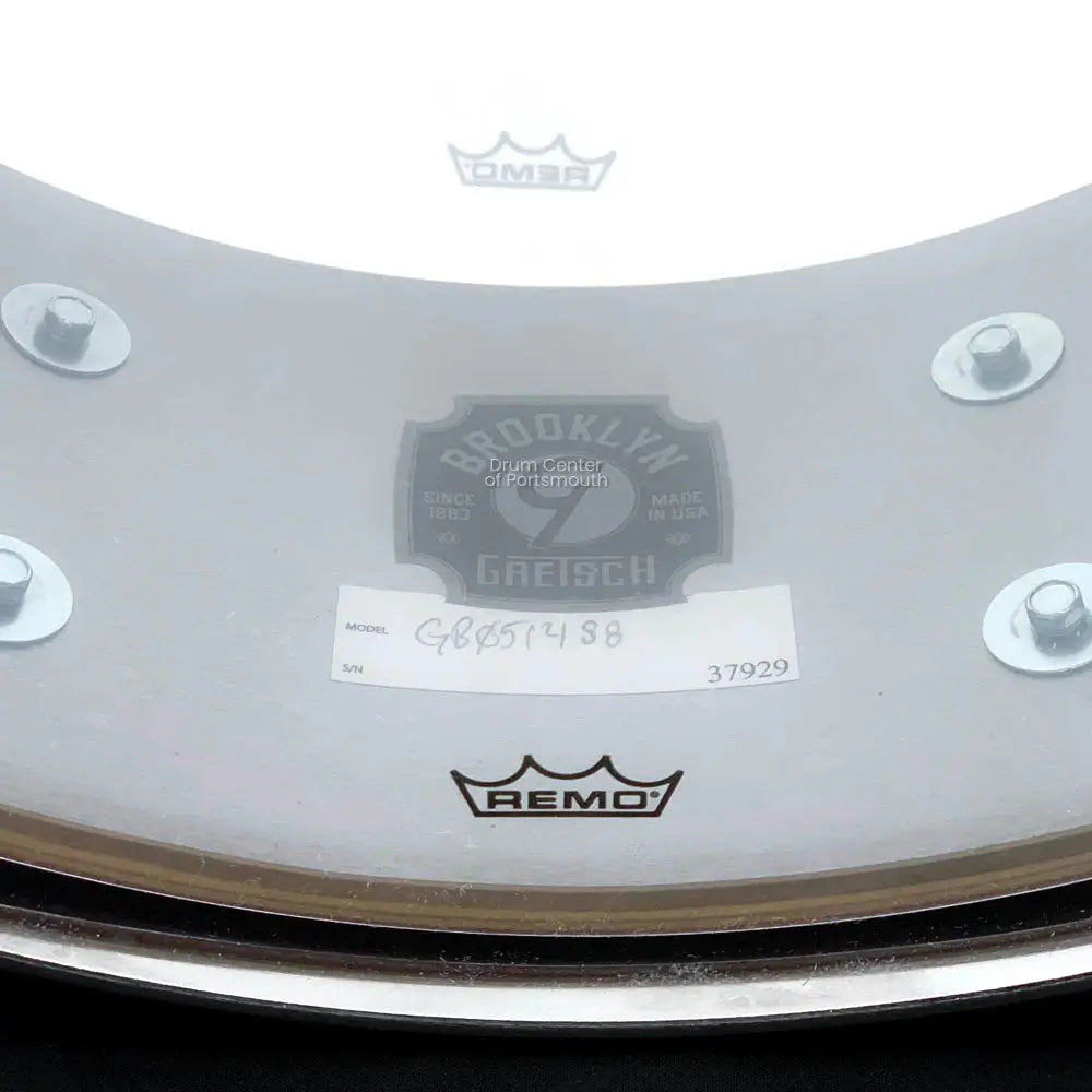 Gretsch Brooklyn Snare Drum 14x5 8-Lug Satin Walnut w/Micro-Sensitive Strainer - DCP Exclusive! - Drum Center Of Portsmouth