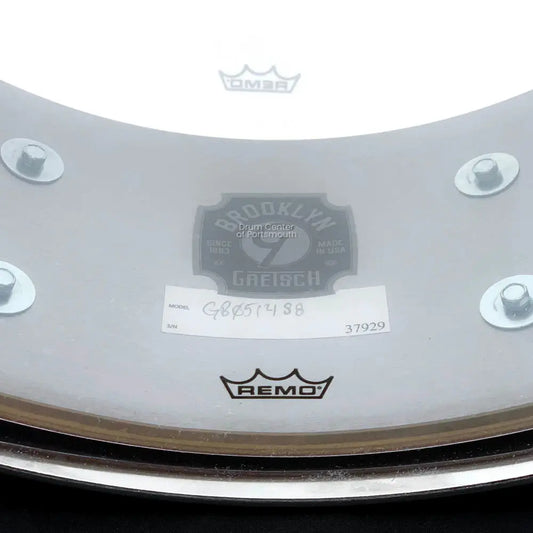 Gretsch Brooklyn Snare Drum 14x5 8-Lug Satin Walnut w/Micro-Sensitive Strainer - DCP Exclusive! - Drum Center Of Portsmouth