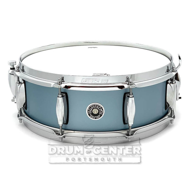 Gretsch Brooklyn Snare Drum 14x5 8-Lug Satin Ice Blue Metallic