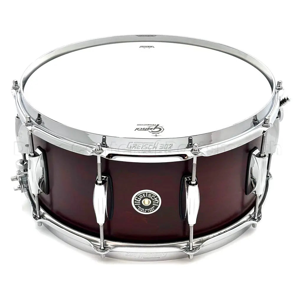 Gretsch Brooklyn Snare Drum 14x6.5 Satin Walnut - DCP Exclusive! - Drum Center Of Portsmouth