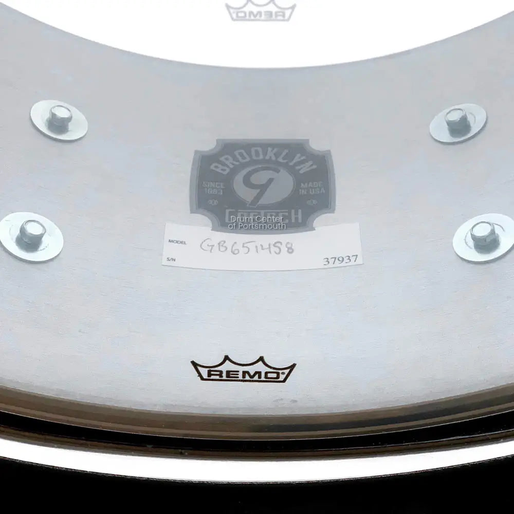 Gretsch Brooklyn Snare Drum 14x6.5 8-Lug Satin Walnut w/Micro-Sensitive Strainer - Drum Center Of Portsmouth
